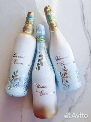 Бутылки на свадьбу оформление бутылок наборы