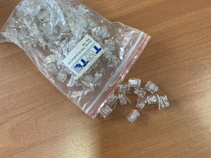 Телефонный коннектор TWT RJ-11/RJ-12 6P4C