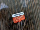 Карта памяти Micro SD Samsung Evo Plus 128 Gb