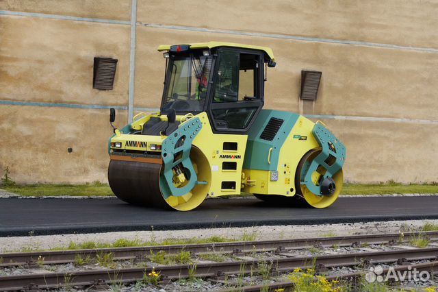 Каток двухвальцовый ammann AV70X