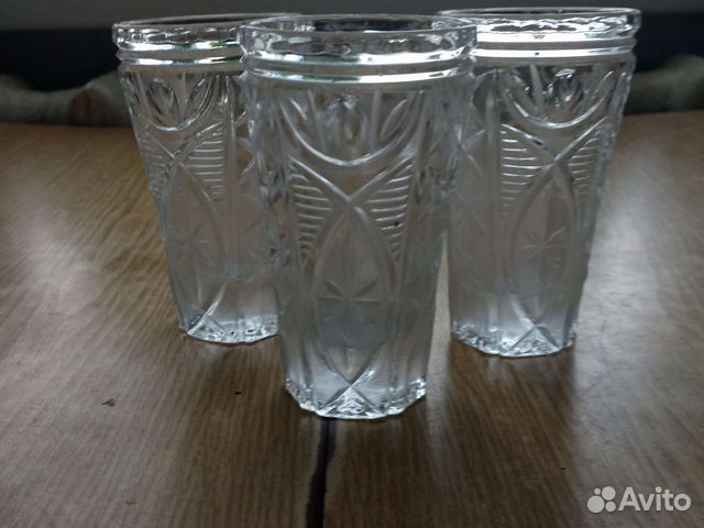Стаканы хрустальные СССР