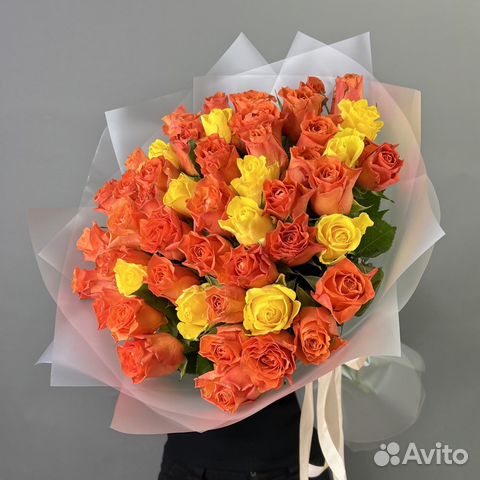 Кенийские розы 45 см