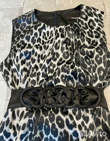 Платье вечернее леопард коктейльное платье