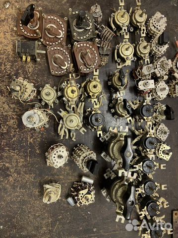 Переключатели пакетные, галетные, коммутационные