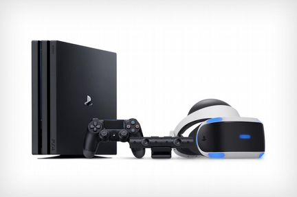 Sony Playstation 4 Pro 2tb+шлем VR Камера+Мувы