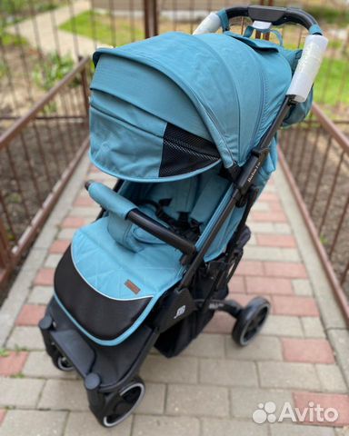 Коляска новая babalo 2023 бирюзовая