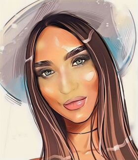 Арт аватарки, арт по фото, клипы, глиттер фото