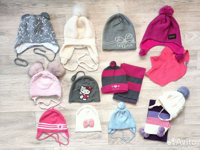 Шапки детские для девочки от 0 до 6 лет Lassie