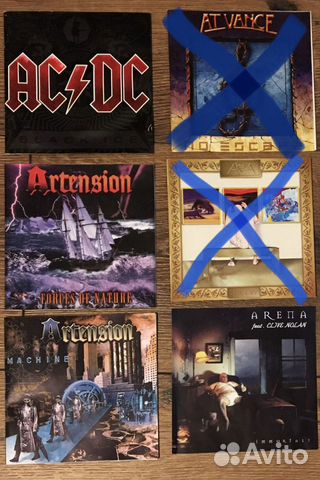 Рок музыка на CD (позиции обновляются)