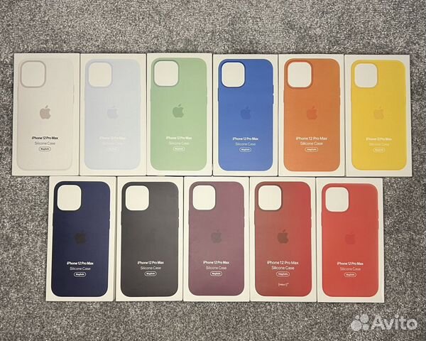 Чехол iPhone 12 pro max silicone magsafe