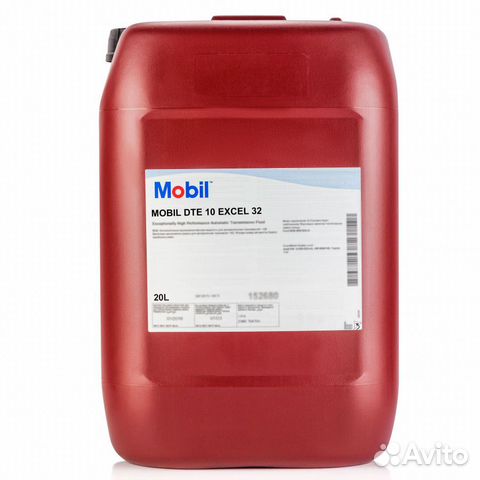 Mobil DTE 10 Excel 32 (20 л) Гидравлическое масло