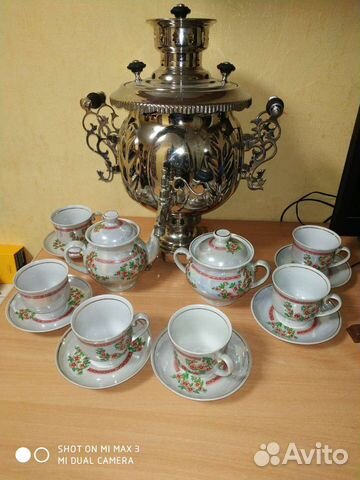 Сервиз кофейный чайный черная смородина Довбыш