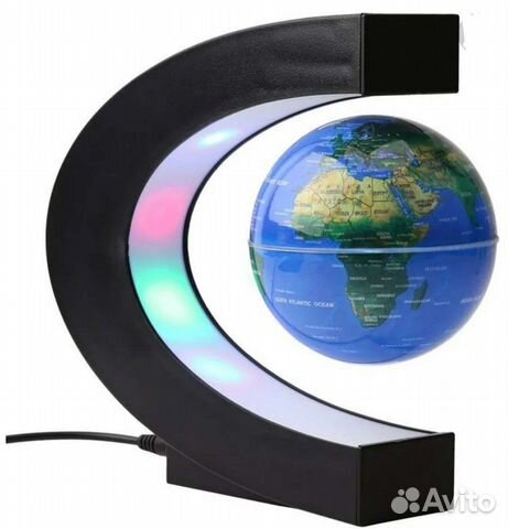 Левитирующий парящий глобус