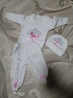 Вещи на девочку от 0 до 6 месяцев