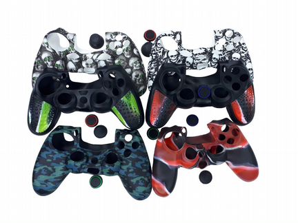 Аксессуары PS4 стики/чехлы/накладки/подставки