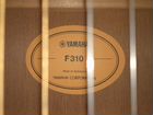 Акустическая гитара yamaha f310 объявление продам