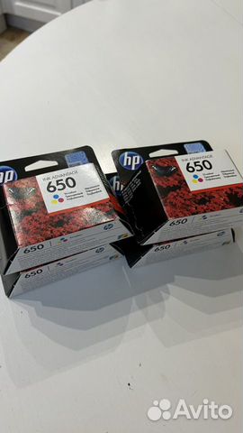 Картридж HP 650 трехцветный