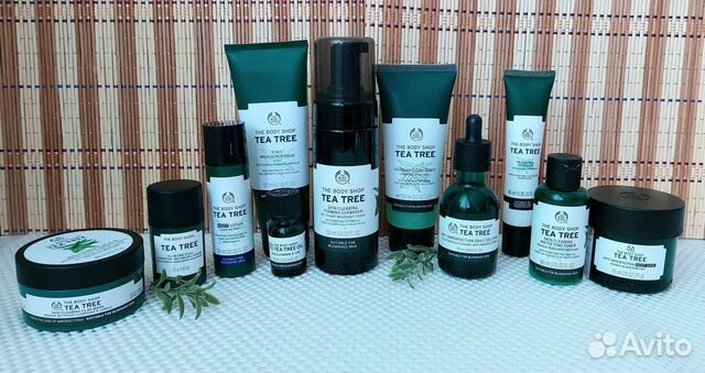 Уход за кожей лица от The body shop