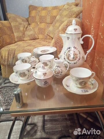 Кофейный сервиз мадонна гдр