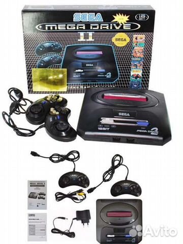 Sega mega drive 2 Новая с играми