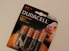 Батарейки пальчиковые аа Lr6 4 шт Duracell объявление продам