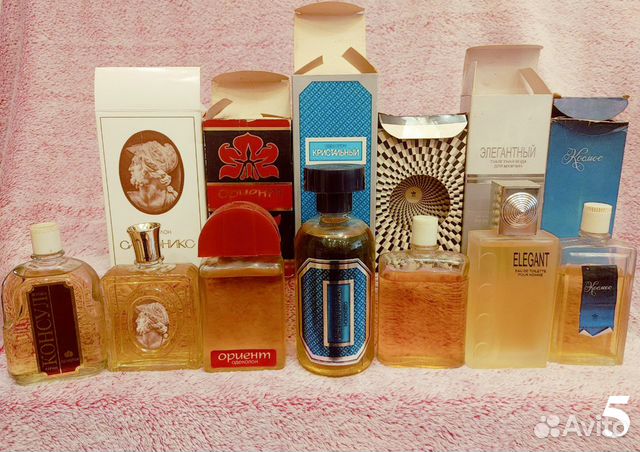 Винтажные одеколоны СССР Ive eau DE cologne