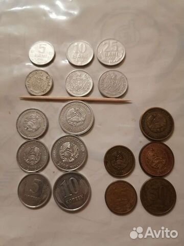 Монеты Молдовы, Украины и Приднестровья