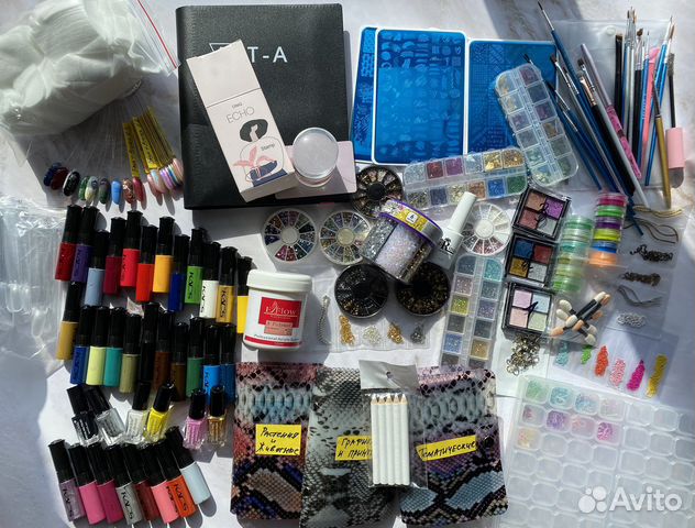 Все для дизайна ногтей, маникюр, набор