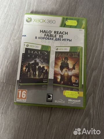Xbox 360 Halo reach + Fable 3