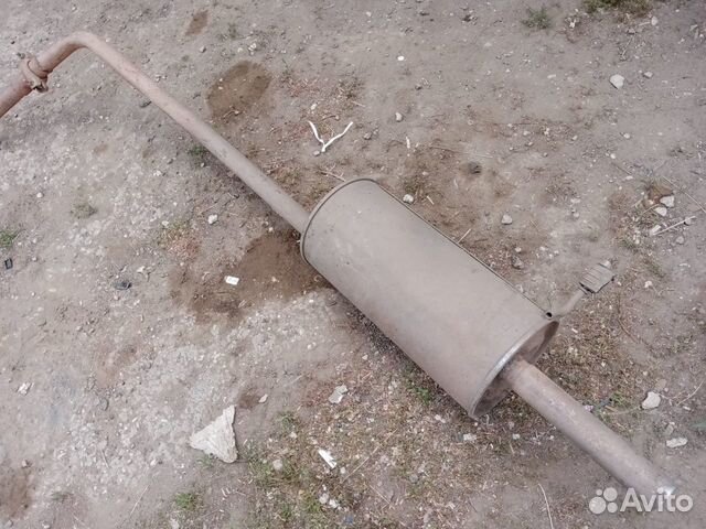 Глушитель задняя часть Логан 1 (2004-2014)