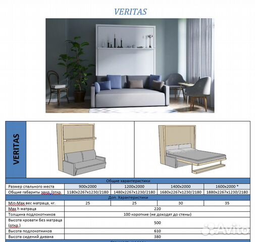 Трансформируемая кровать с диваном 3в1