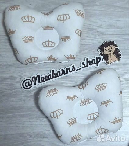 Ортопедическая детская подушка бабочка