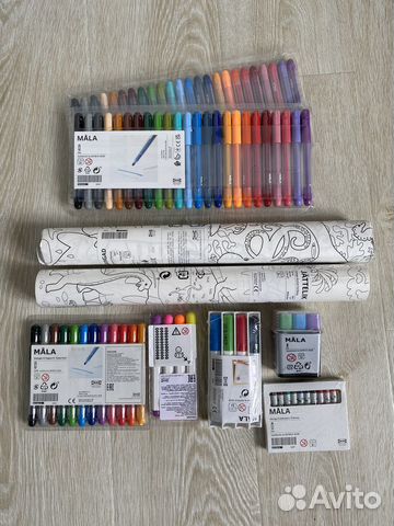 Фломастеры IKEA мола