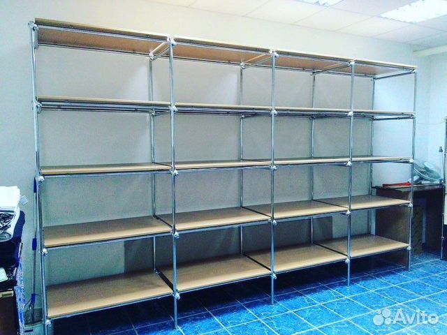 Торговое оборудование витрины и стеллажи на заказ