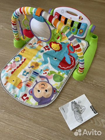 Развивающий музыкальный коврик с пианино