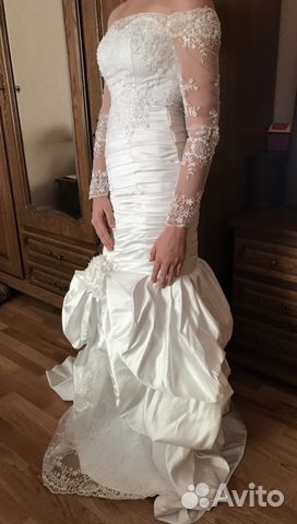Новое свадебное платье (белое)
