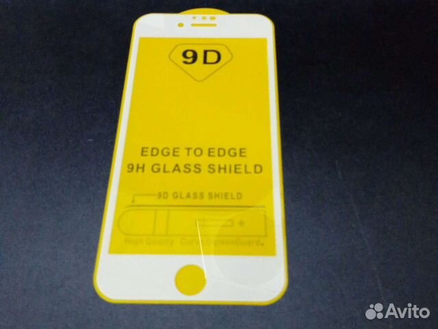 Белое стекло iPhone 7/8