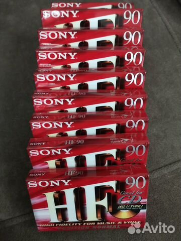 Аудиокассета Sony HF 90 (C-90HFC) (Normal)