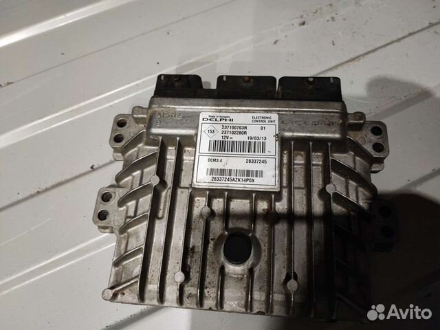 Блок управления двигателем Renault Duster Logan