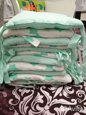 Бортики в детскую кроватку