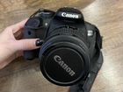 Зеркальная камера Canon 650d объявление продам