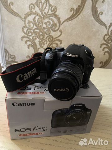 Зеркальный фотоаппарат canon EOS 500 d kiss x3 Kit