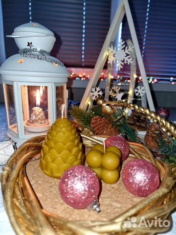 Новогодние свечи