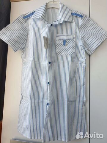 Рубашка для мальчика рост 158-164