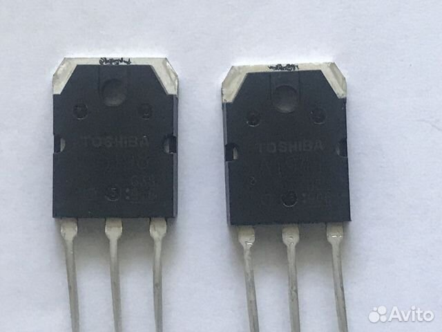 Транзисторы 2SA1941+2SC5198 купить в Саратове | Электроника | Авито