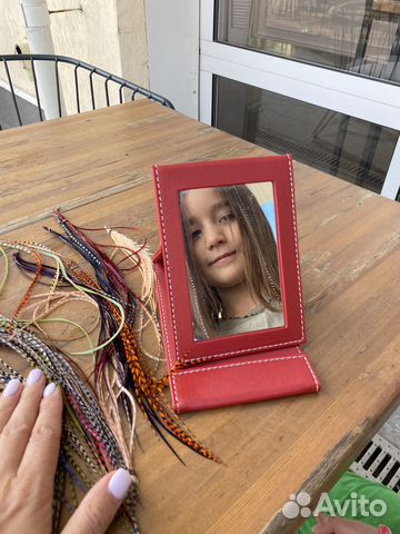 Перья в волосы. наращивание перьев