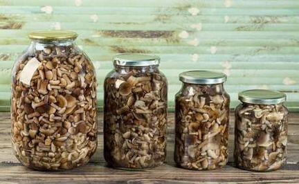 Грибы маринованные