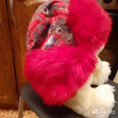 Шапка меховая в стиле Денис Симачев, русский стиль