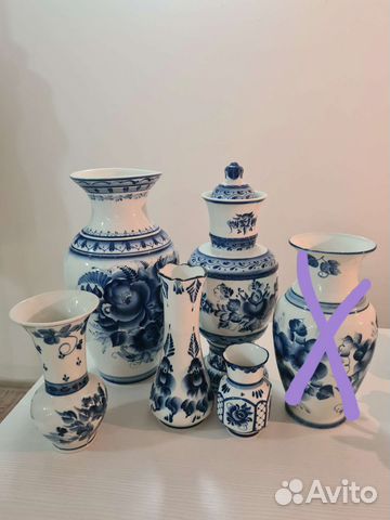 Посуда гжель