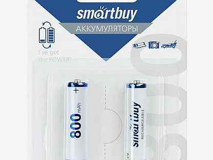 Аккумуляторы Smartbuy AAA (HR03) 800mAh 2BL